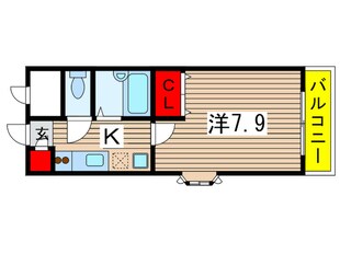 アルバ稲毛の物件間取画像